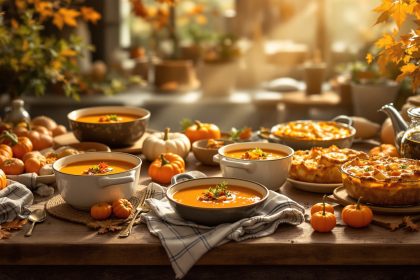 Cuisine Automnale Lumineuse