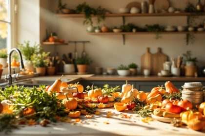 Cuisine Automne Colorée