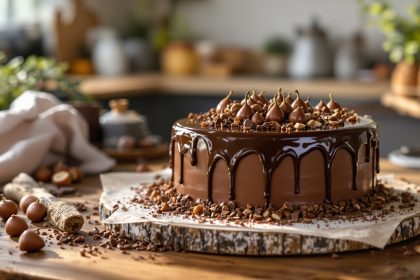 Gâteau Chocolat Poires