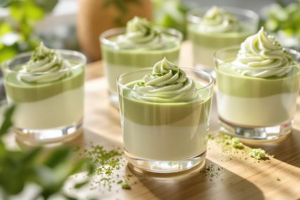 Mousse Matcha Élégante