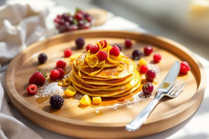 Pancakes Ricotta Citron