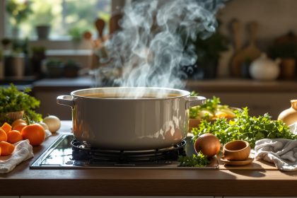 Soupe Orzo Ensoleillée