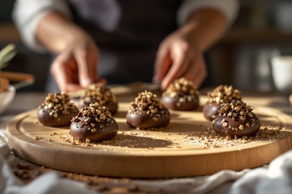 Truffes Chocolat Cacahuètes