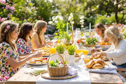 Brunch Pâques Jardin