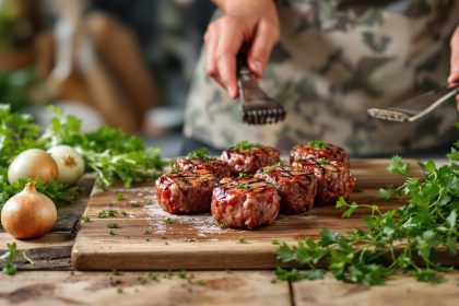 préparation-boulettes-maison.