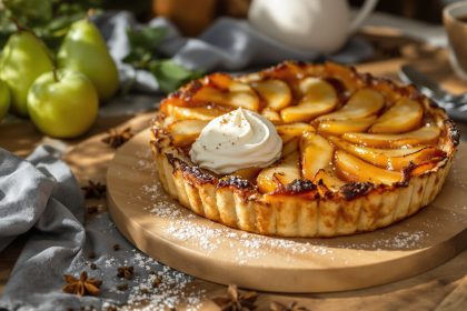 Tarte Poire Épices
