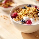 Bol de skyr aux fruits et granola