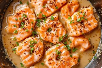 Poêle de saumon au curry