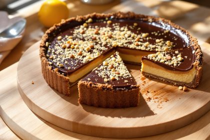 Tarte chocolat tahini