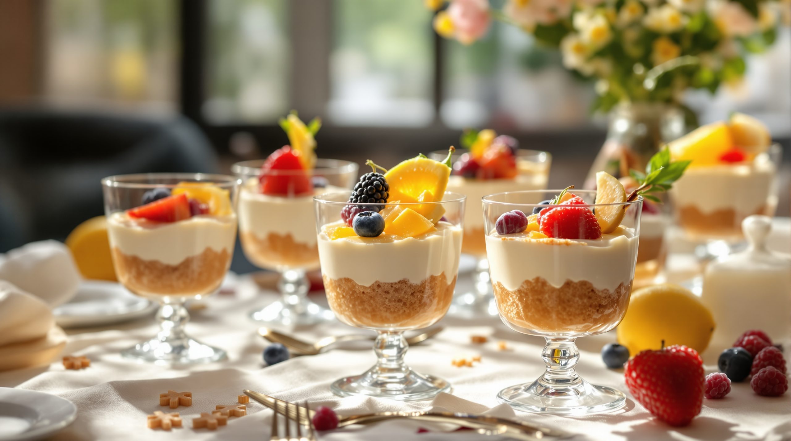 Verrines de Palouza aux Fruits à Coque