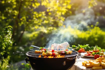 barbecue_jardin_ensoleillé_brochettes