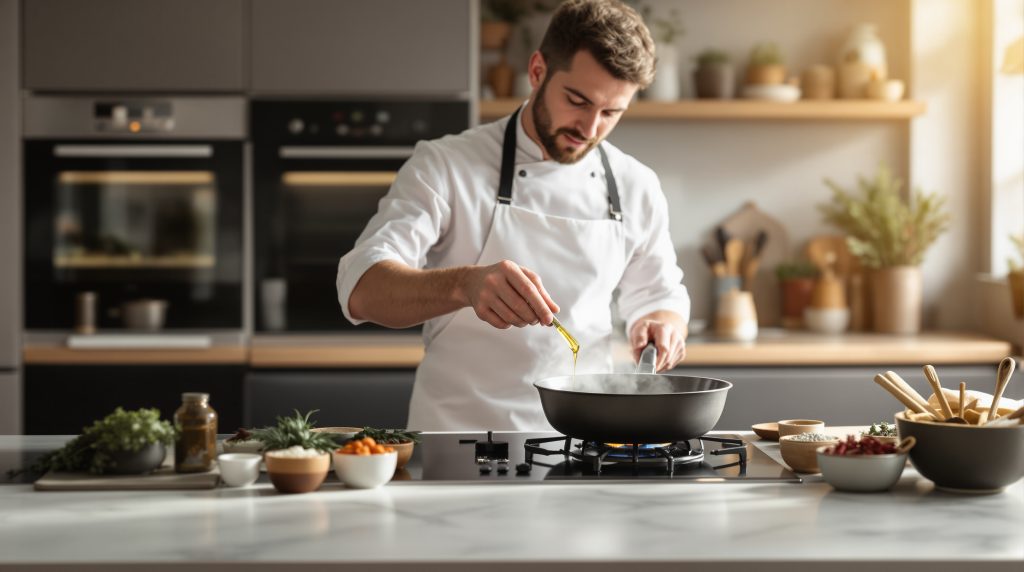Cuisinier En Action