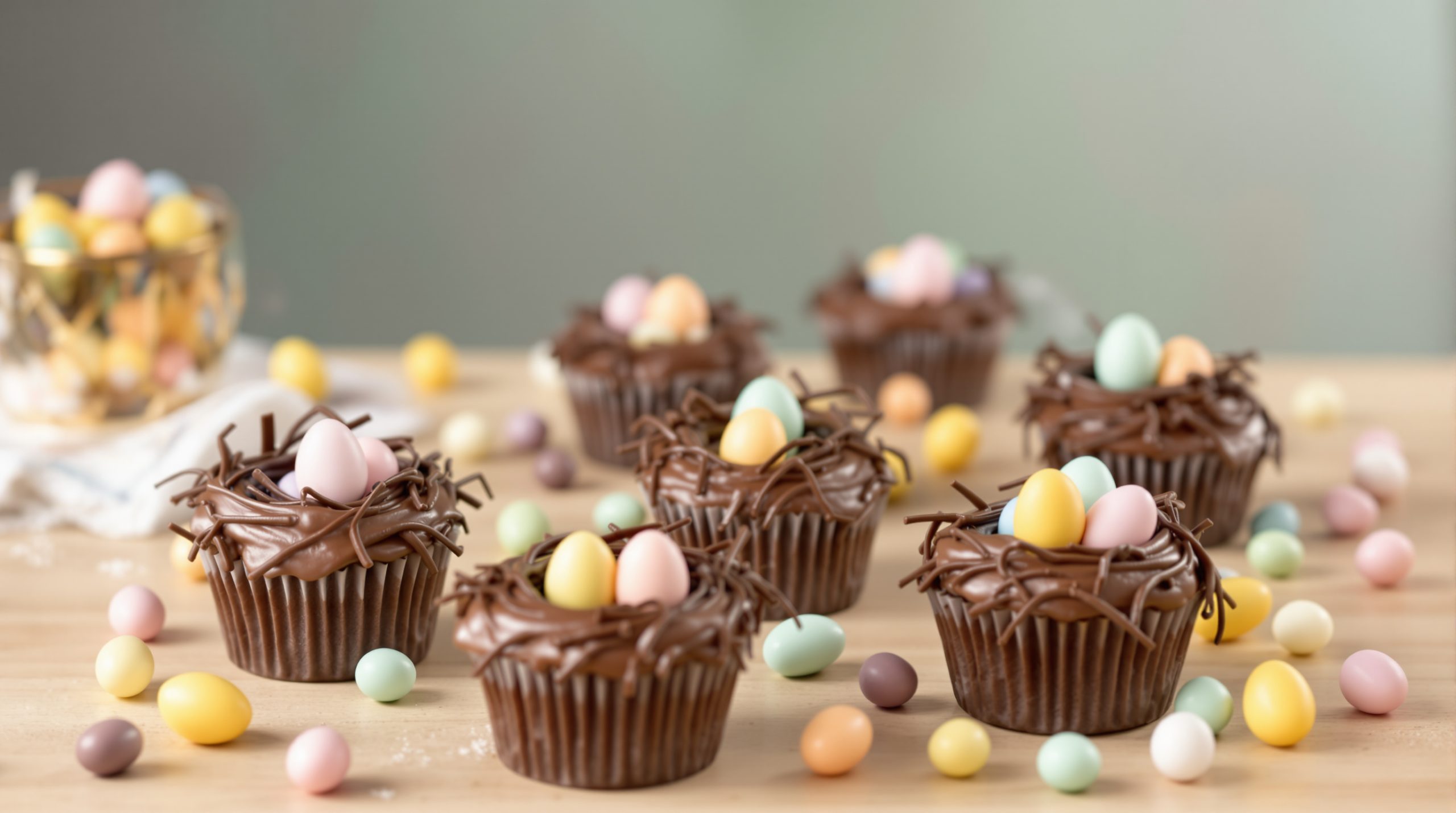 Cupcakes_nids_de_Pâques