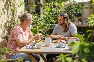 Partage culinaire entre voisins