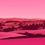 Paysage Piémont italien