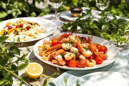 Plat été terrasse