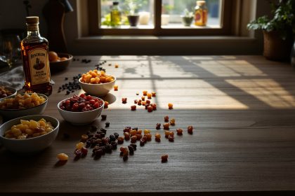 préparation-cake-fruits