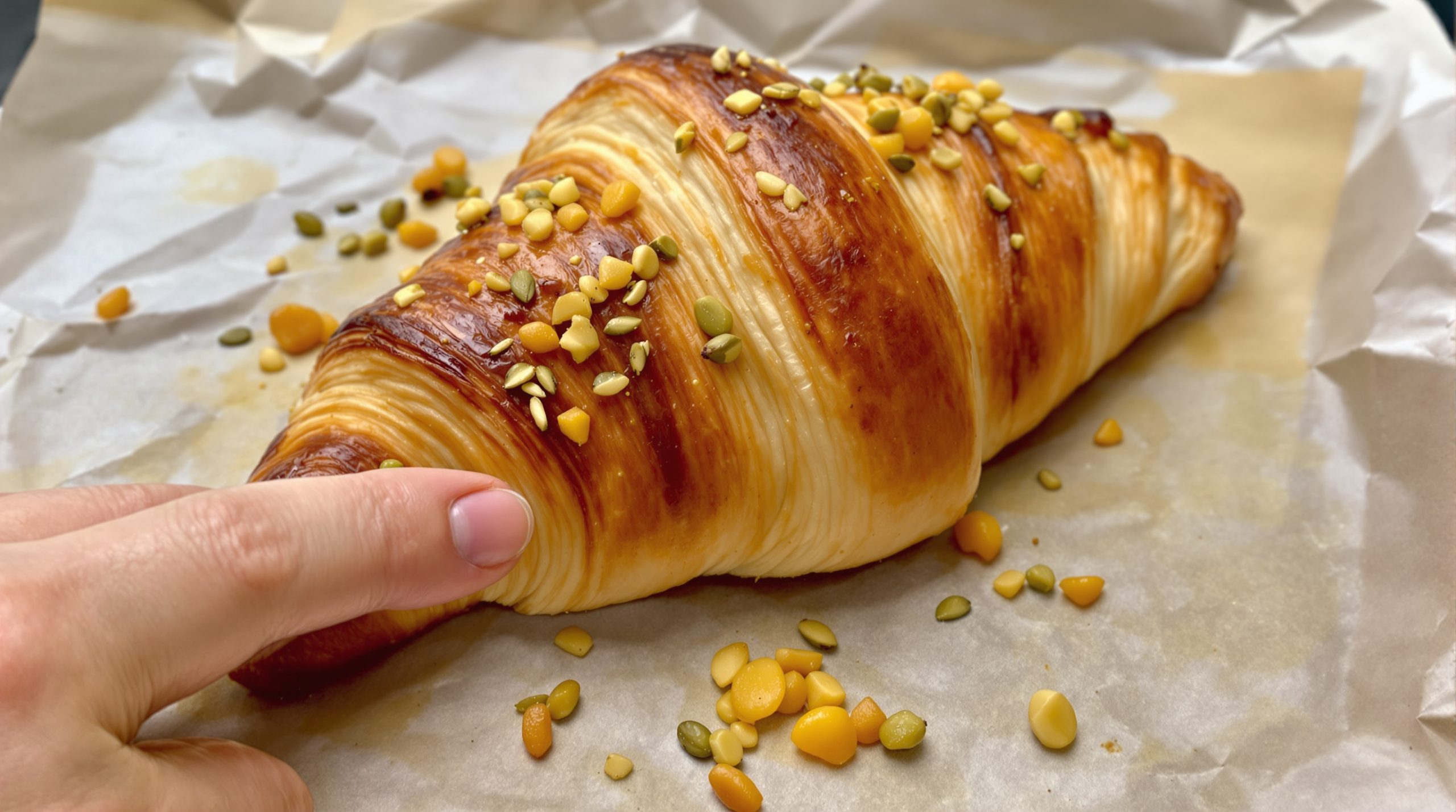 Préparation Croissants Orientaux