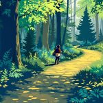 Recherche-de-morilles-foret