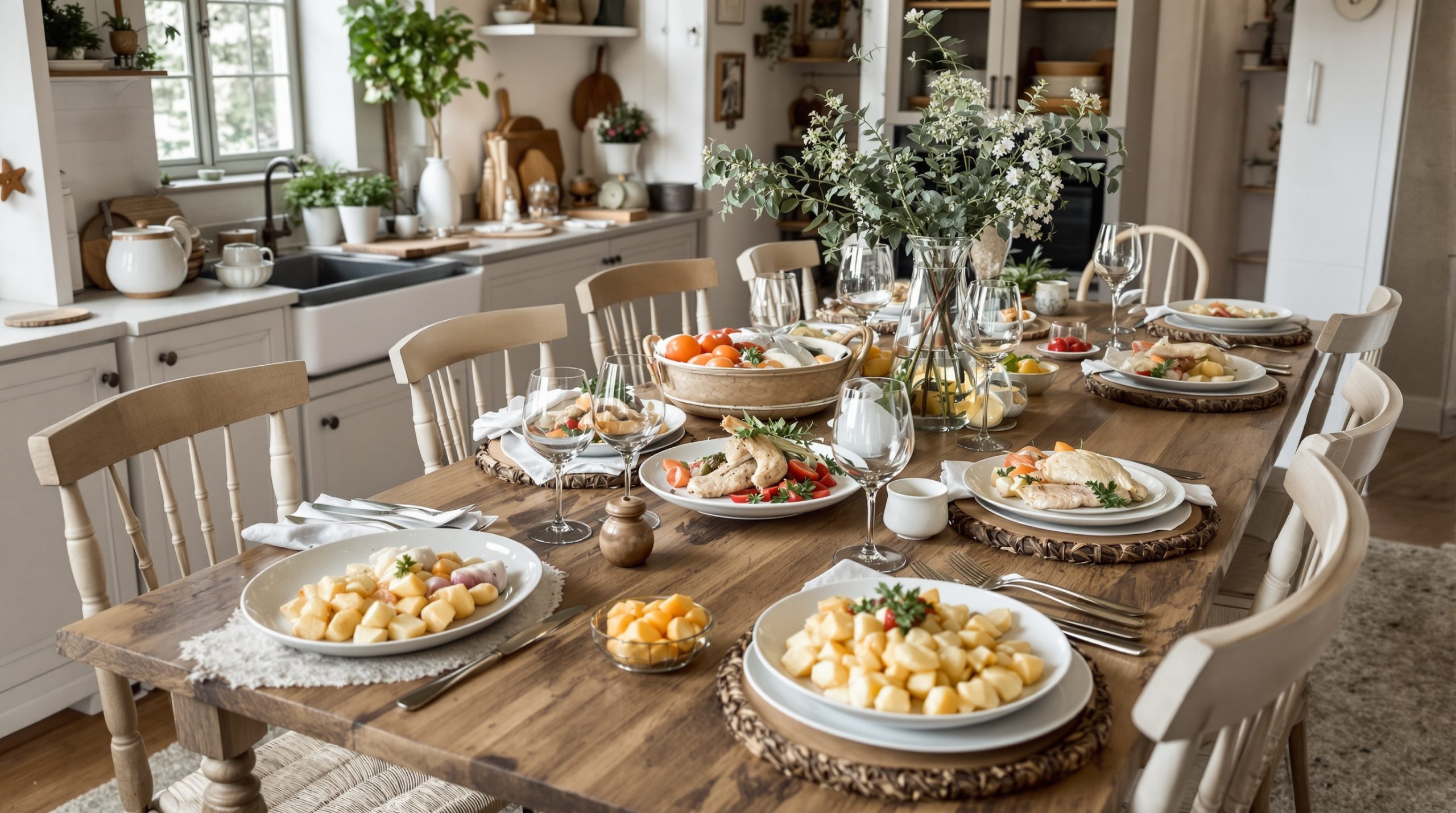 table_familiale_poule_au_pot