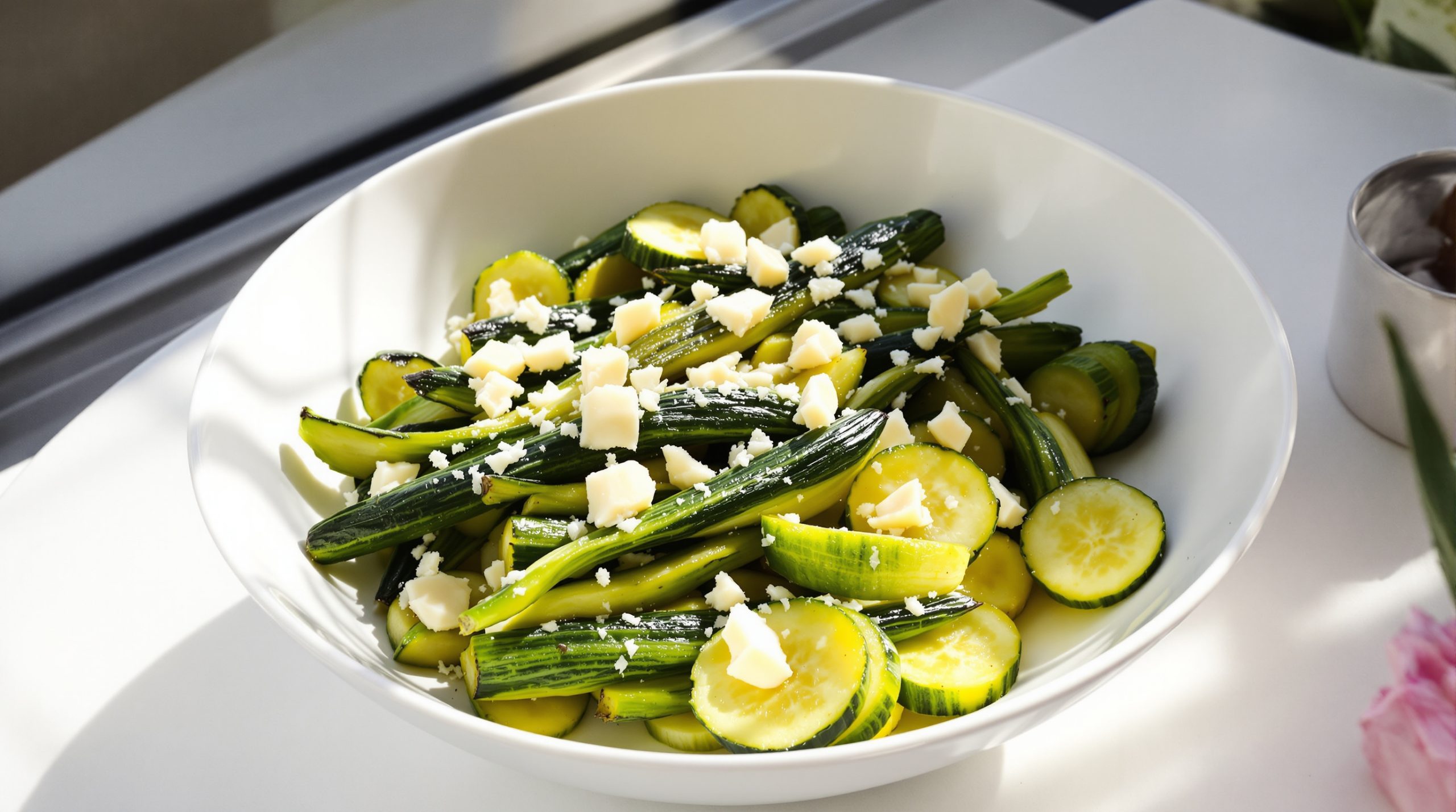 Assiette_vegetale_courgette_parmesan