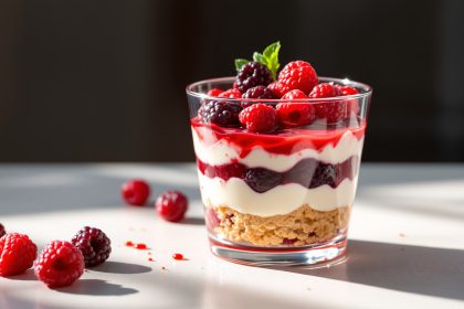 dessert_verrine_ricotta_framboises