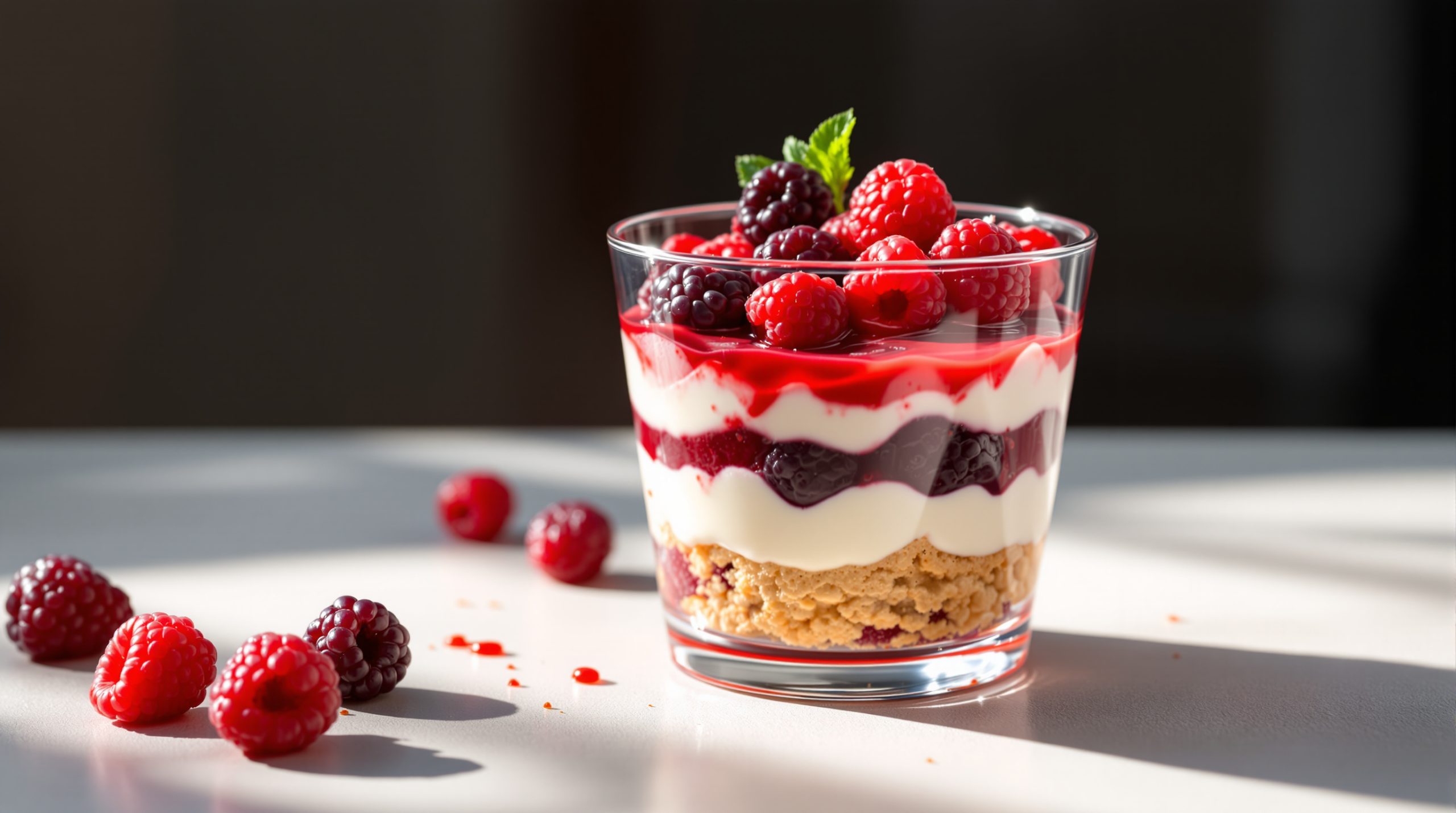 dessert_verrine_ricotta_framboises