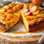 Gâteau pommes caramel