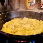 Omelette_patate_douce_à_la_poêle