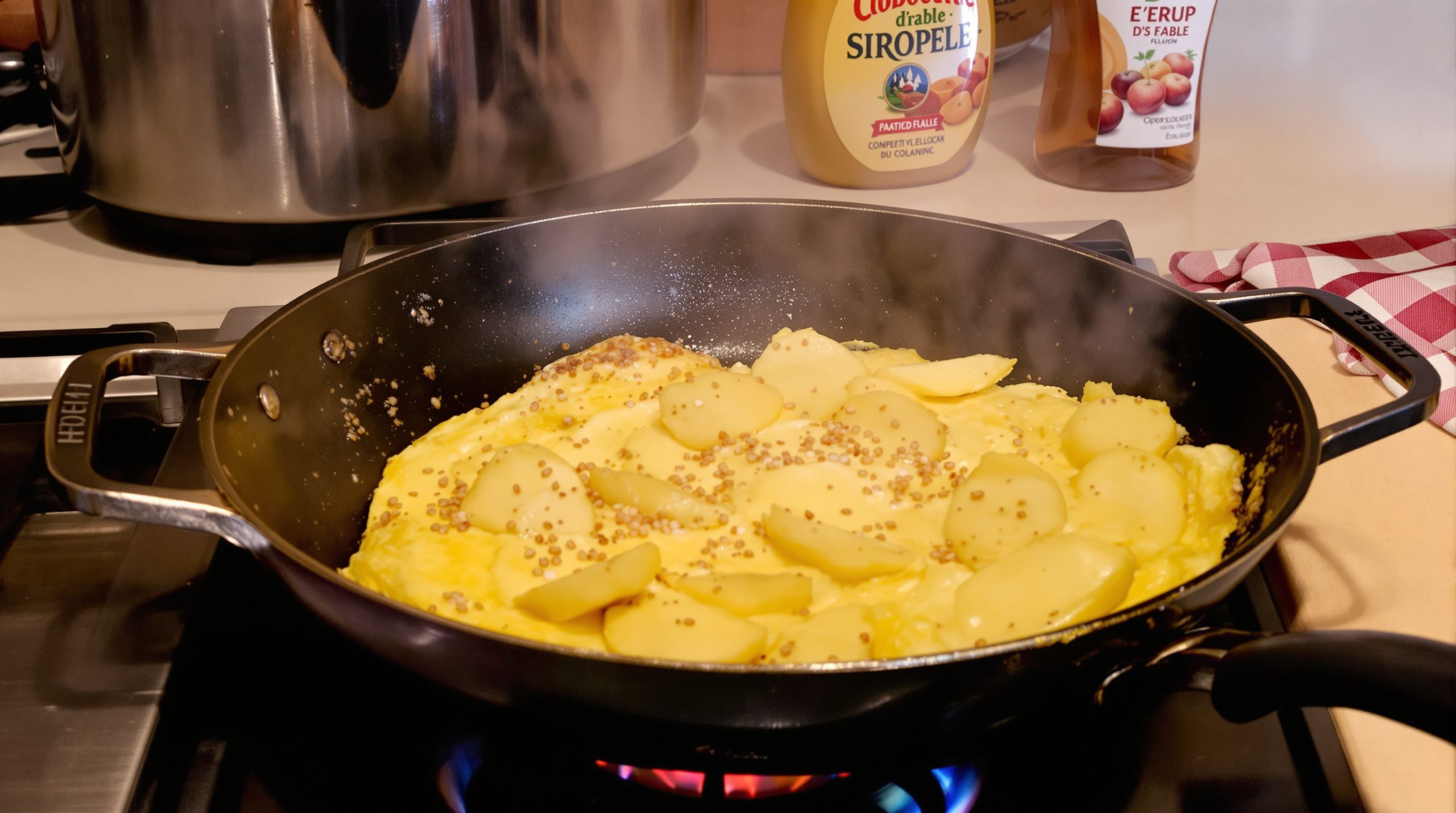 Omelette_patate_douce_à_la_poêle