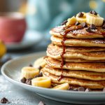 Pancakes Banane Chocolat Matin