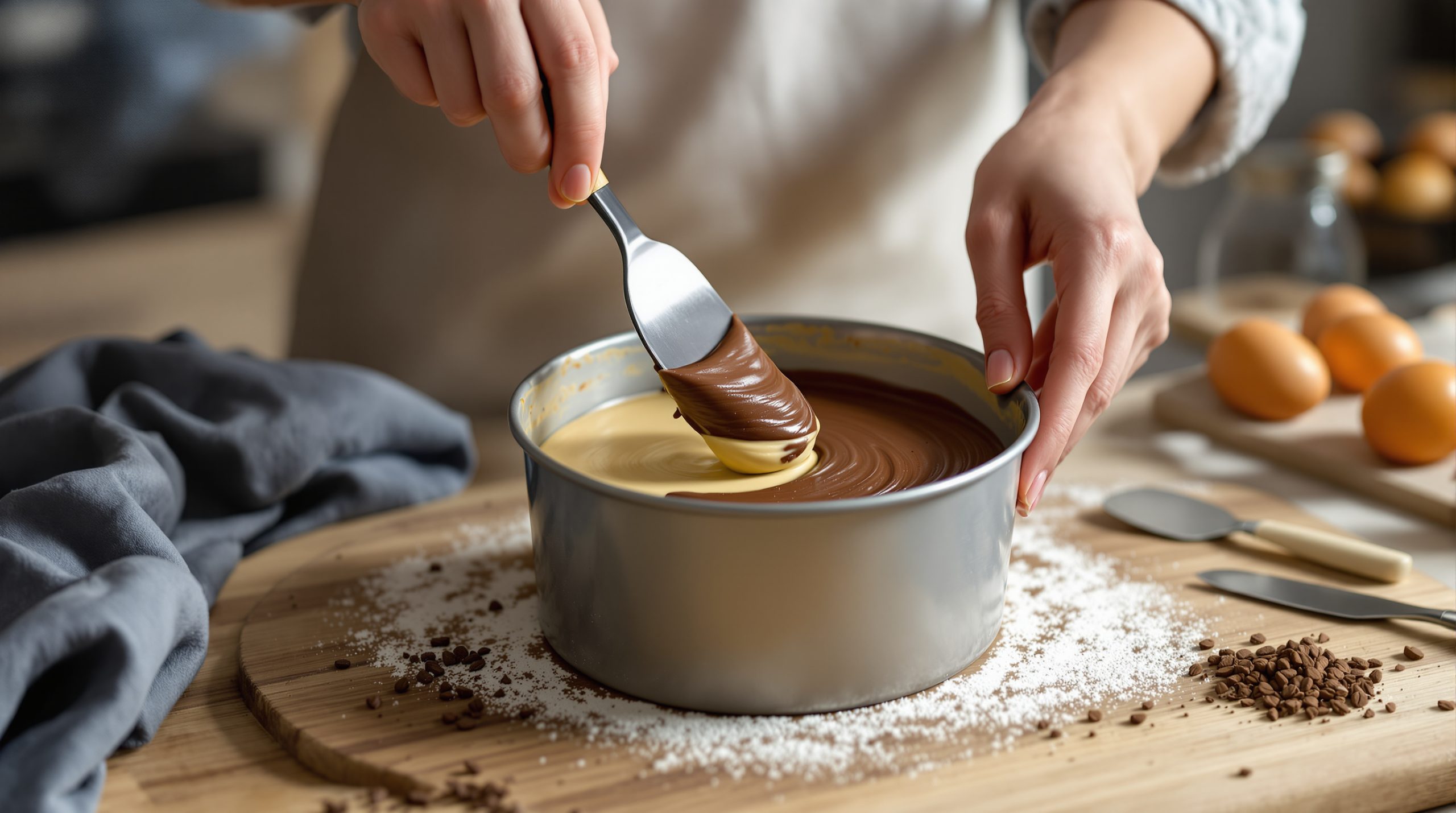 Preparation_cake_marbre
