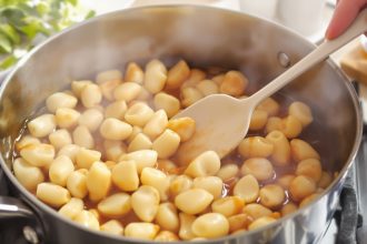 Préparation de pasta risottata