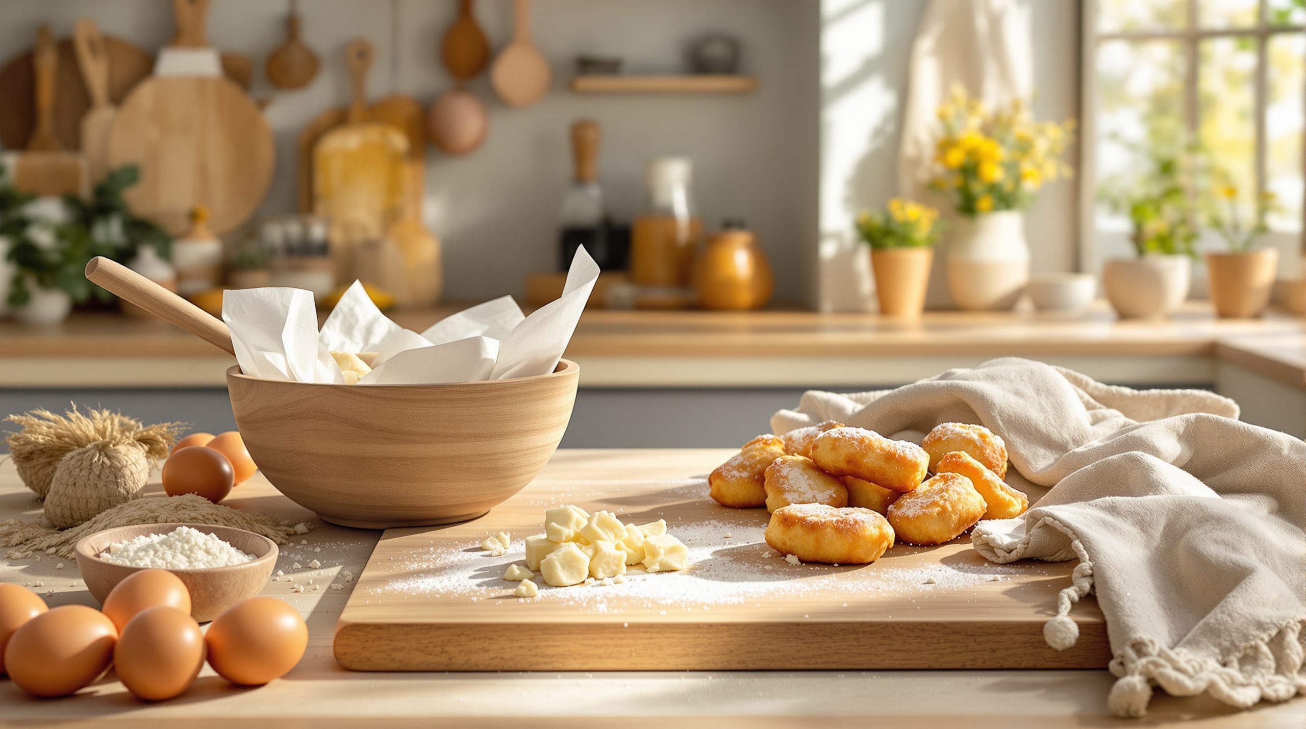 Préparation Pâte Beignets