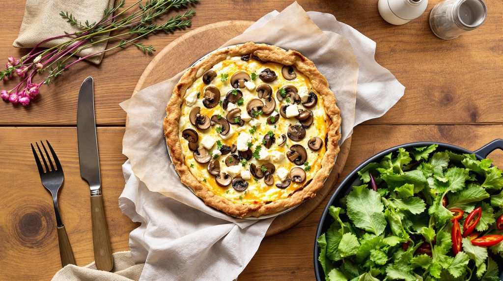 quiche_mediterraneenne_table_rustique