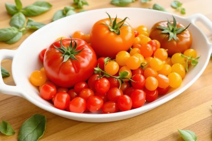 Carpaccio de tomates toscanes