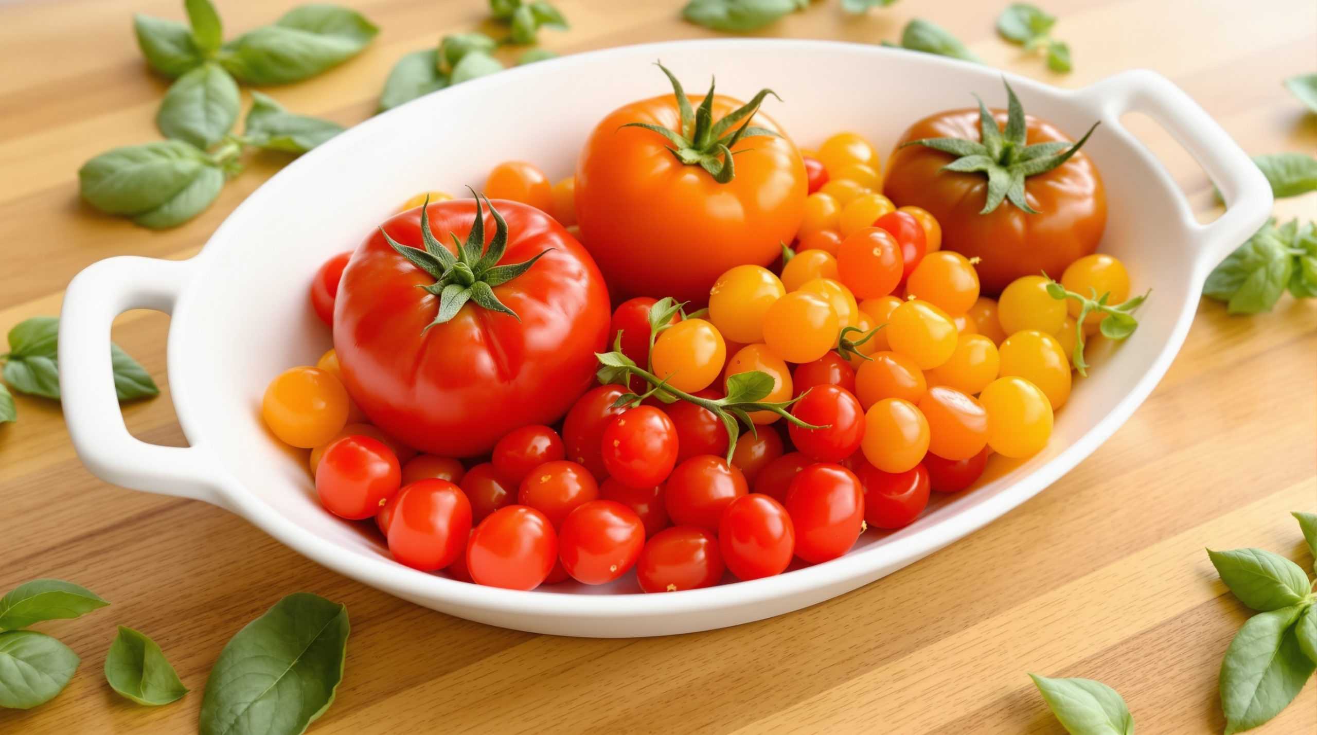 Carpaccio de tomates toscanes