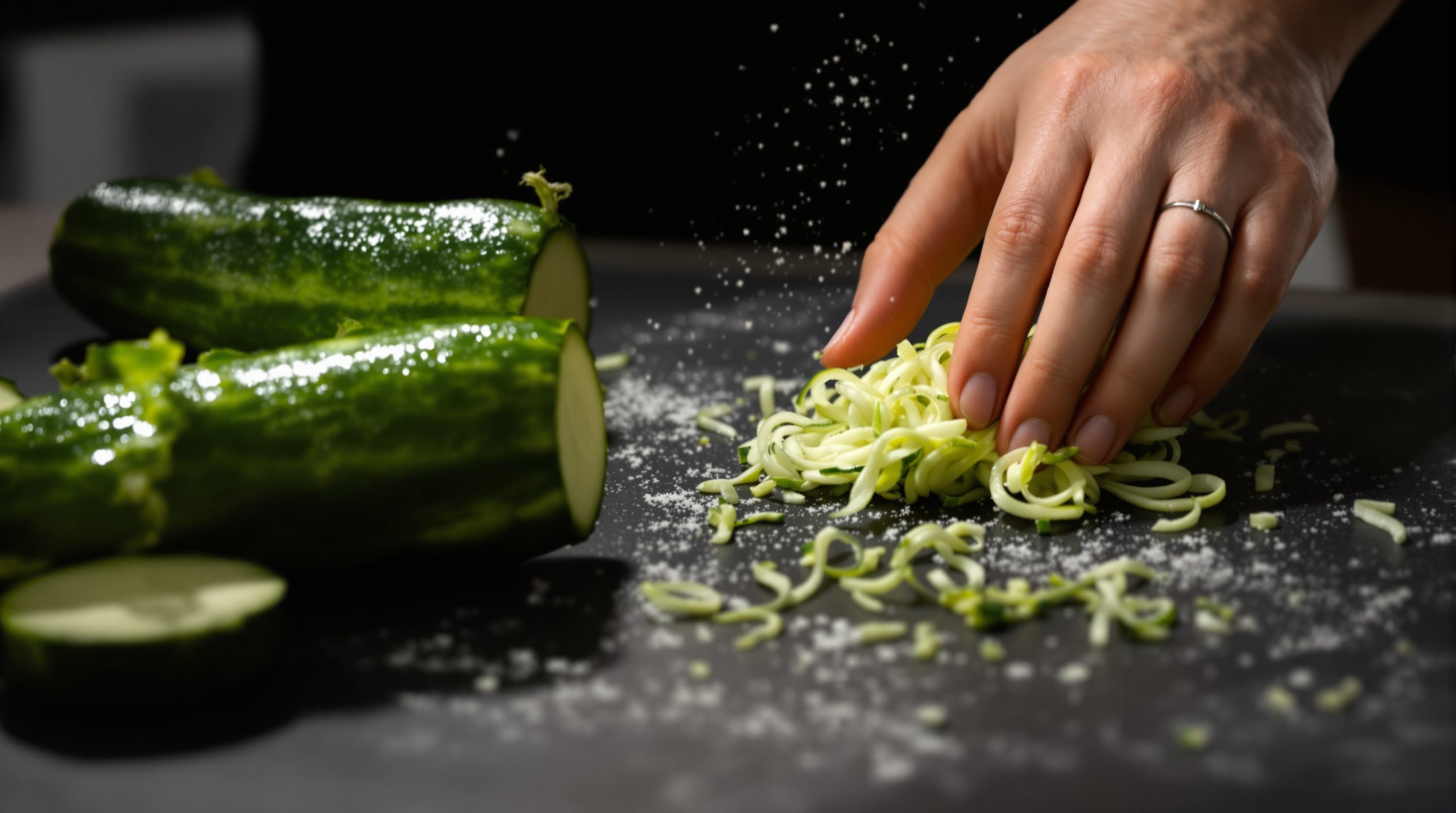 Courgettes en cuisine
