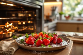 cuisson-fraises-roties