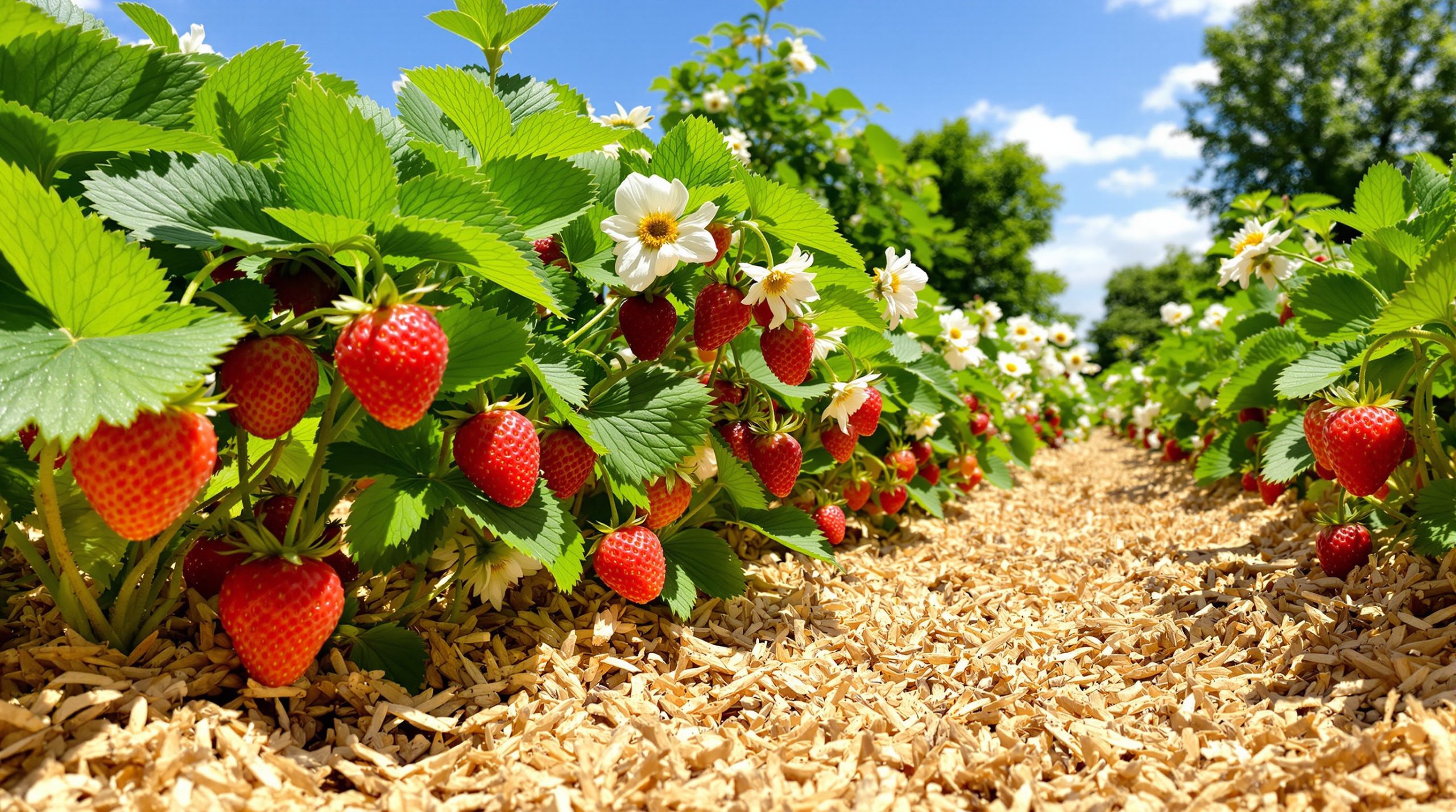 fraisiers_jardin_potager