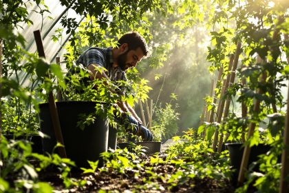 Jardinier_tomates_potager