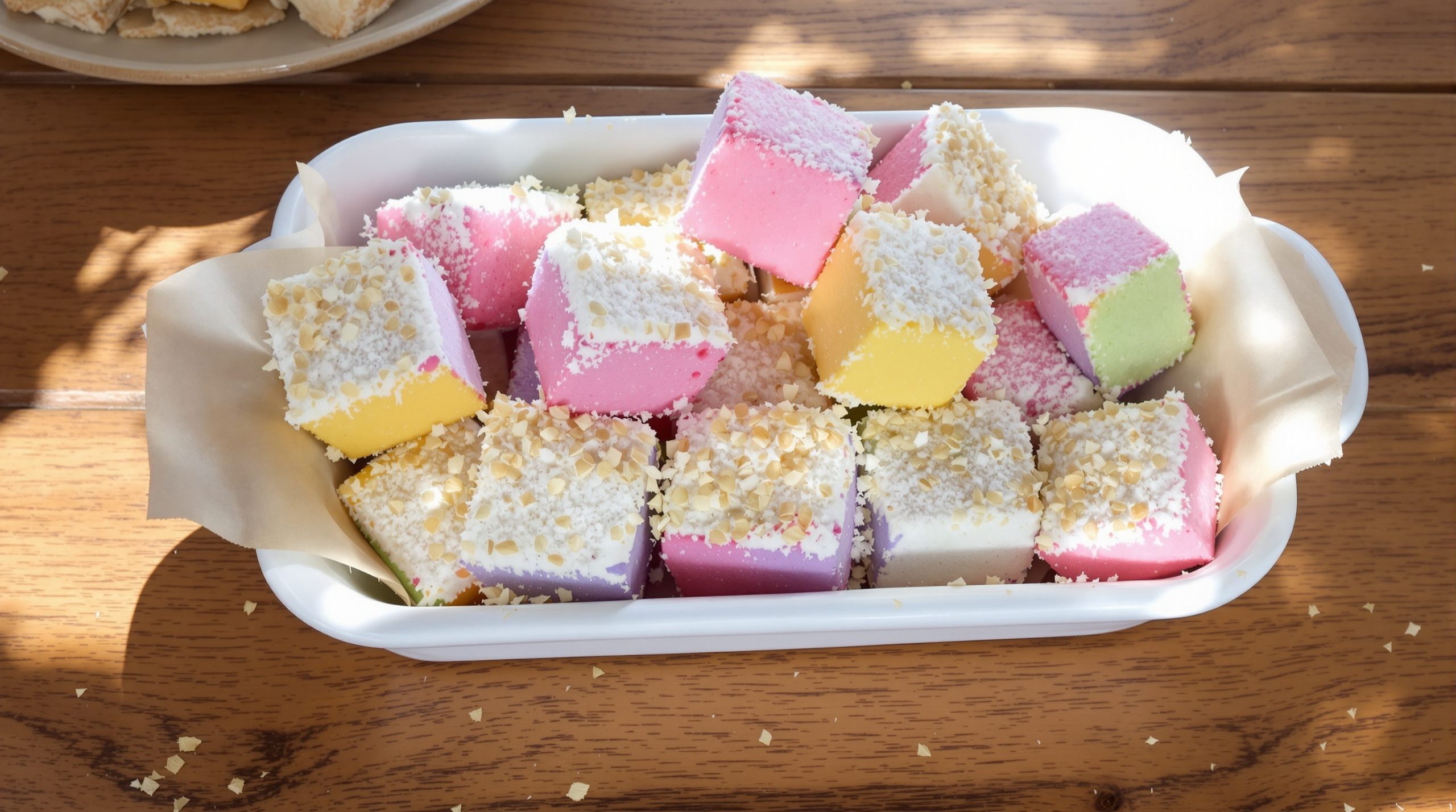 lamingtons-australiens-sur-table