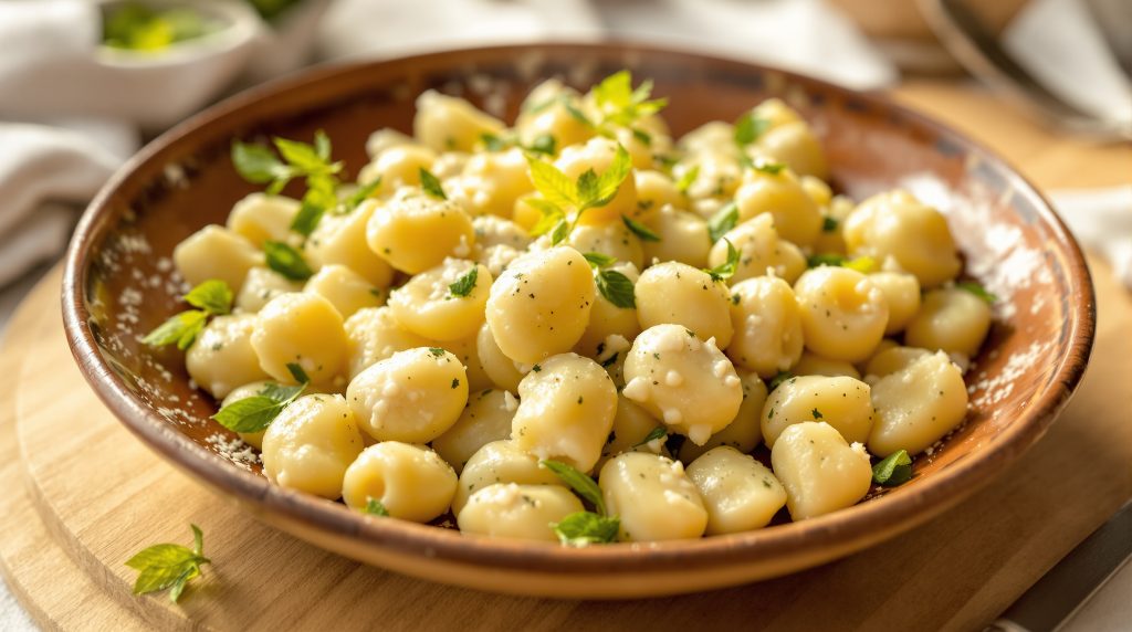 Plat Italien Gnocchi au Gorgonzola