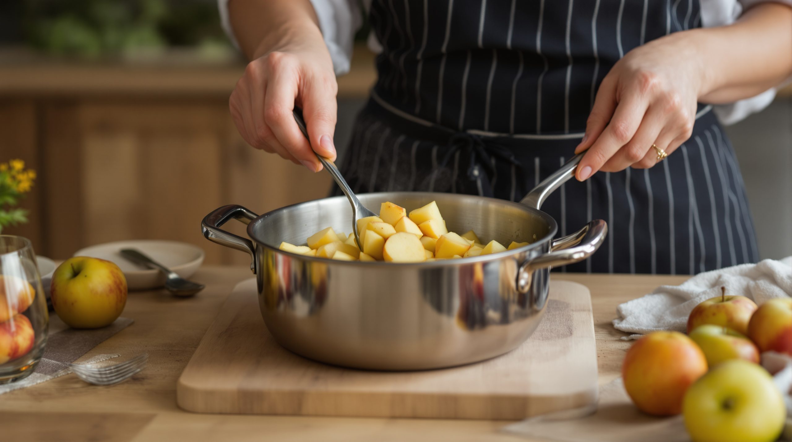 preparation_confiture_pomme_gingembre