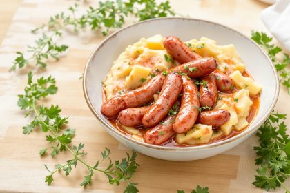 repas-saucisses-puree
