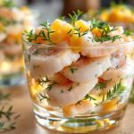 Verrine de saumon en gelée