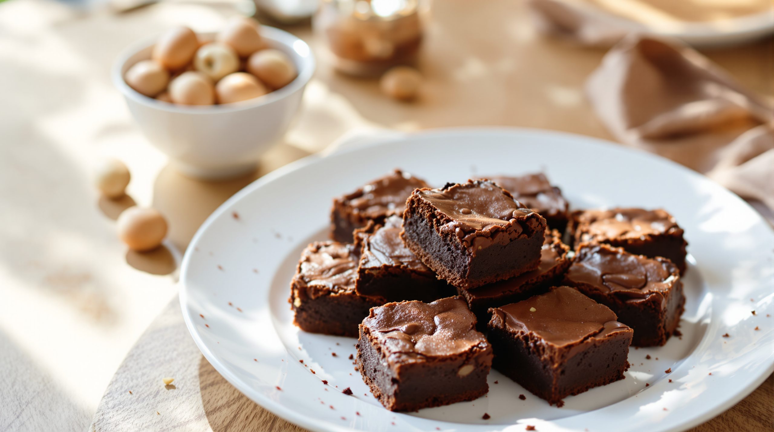 brownies_et_noix_sur_table