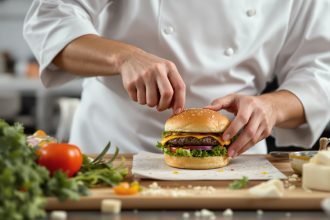 chef-hamburger-cuisine-professionnelle