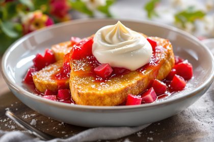 dessert_pain_rhubarbe_mascarpone