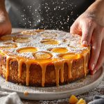 gâteau_abricots_caramélisés_table